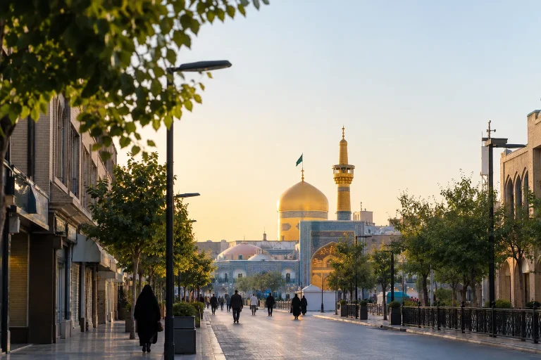 خیابان اطراف حرم