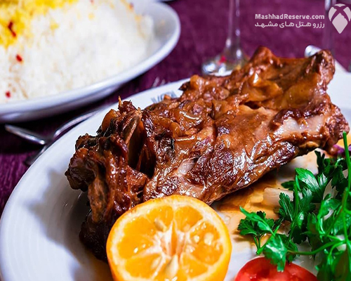 منوی رستوران ارم 