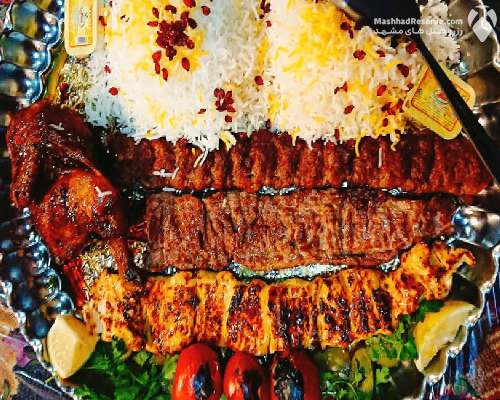 منو رستوران معین درباری